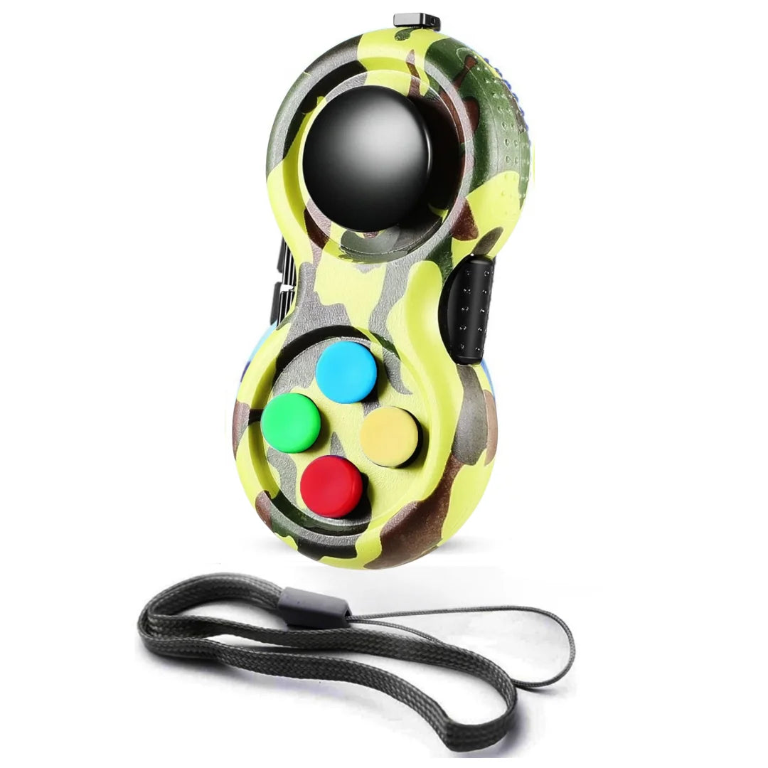 Fidget Pad Retro Classic Fidget Controller Handheld Fidget Game Controller Fun Fidget Pad Packs Classic Fidget Toys