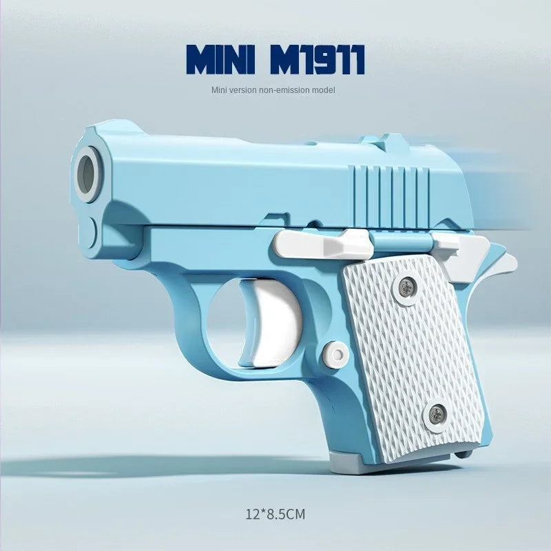 Mini Children's Toy Guns Model 3D Printing Fidget Toy for Kids Adults Stress Relief Toy
