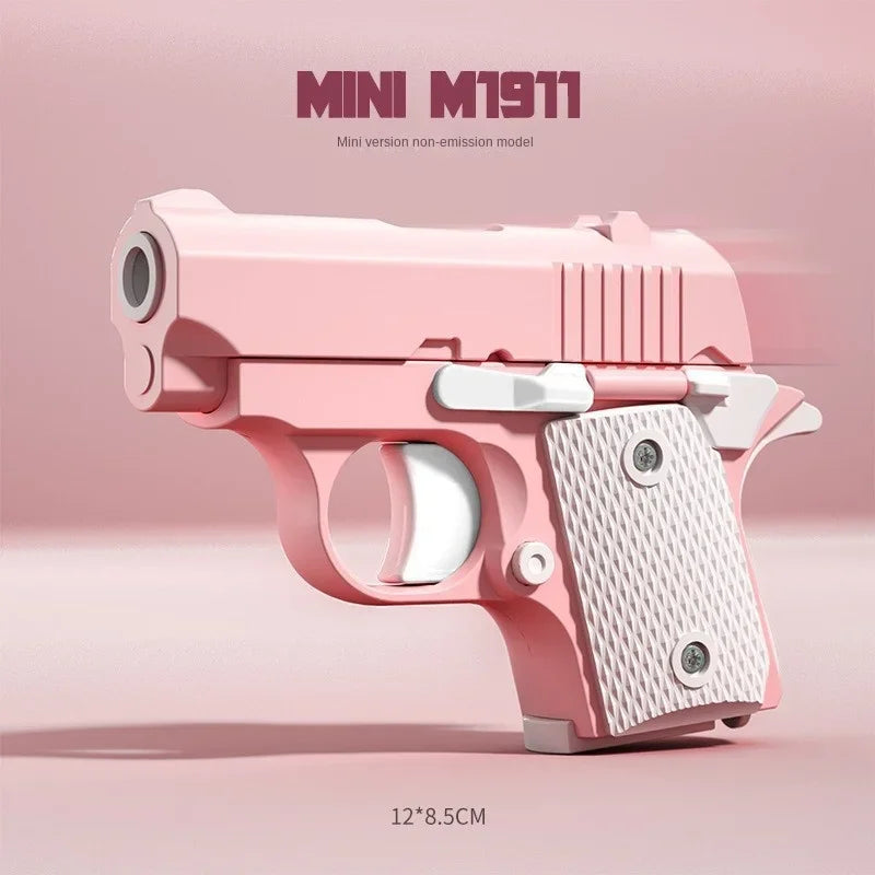 Mini Children's Toy Guns Model 3D Printing Fidget Toy for Kids Adults Stress Relief Toy