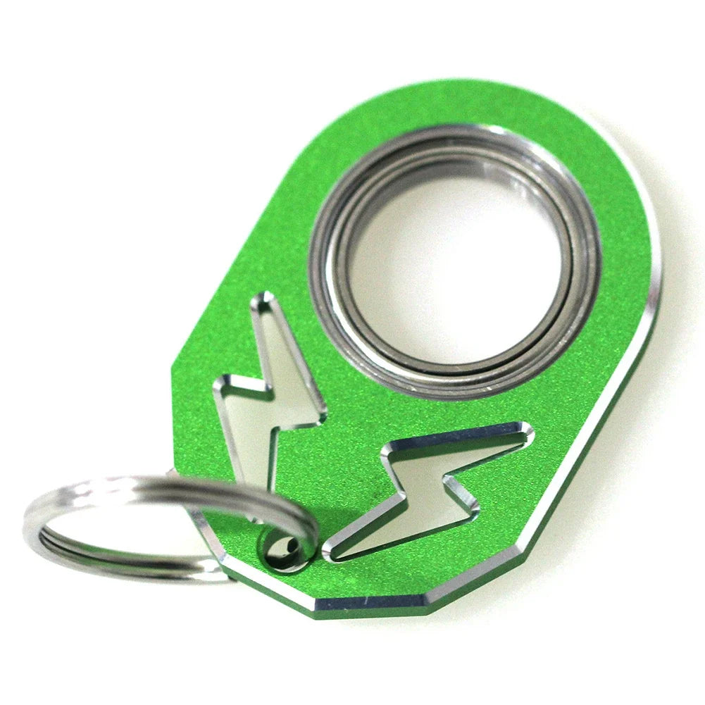 Cool Style Spinner Keychain Durable Keychain Spinning Key Decompression Fidget Toy