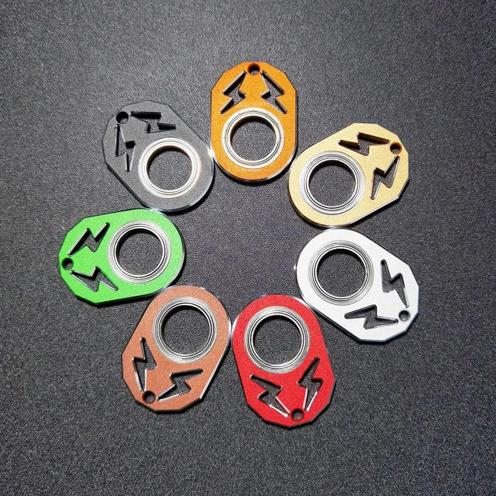 Cool Style Spinner Keychain Durable Keychain Spinning Key Decompression Fidget Toy