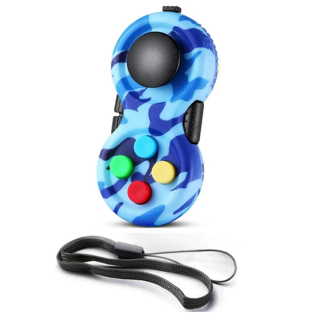 Fidget Pad Retro Classic Fidget Controller Handheld Fidget Game Controller Fun Fidget Pad Packs Classic Fidget Toys