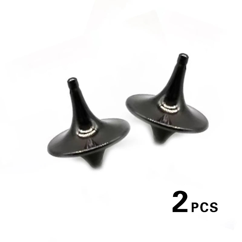 2PCS Hot Movie Totem Metal Gyro Silver Hand Spinning Top Fingertips Small Cyclone Gyroscope Fidget Toys for Children Gifts