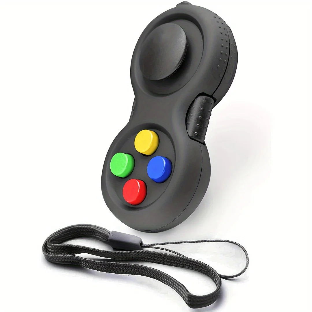 Fidget Pad Retro Classic Fidget Controller Handheld Fidget Game Controller Fun Fidget Pad Packs Classic Fidget Toys