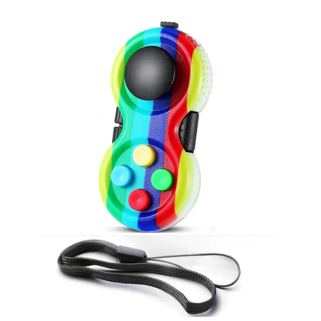 Fidget Pad Retro Classic Fidget Controller Handheld Fidget Game Controller Fun Fidget Pad Packs Classic Fidget Toys