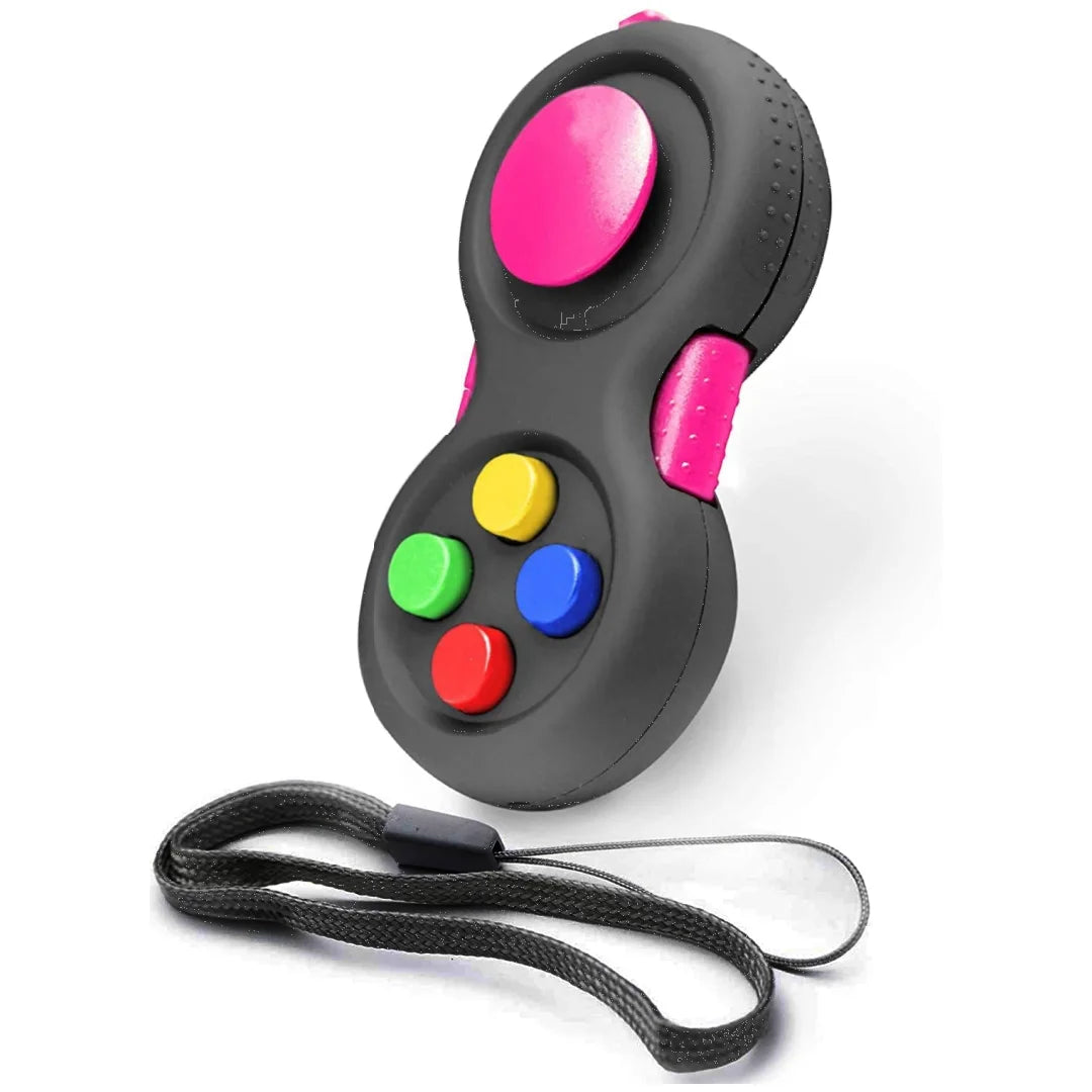Fidget Pad Retro Classic Fidget Controller Handheld Fidget Game Controller Fun Fidget Pad Packs Classic Fidget Toys